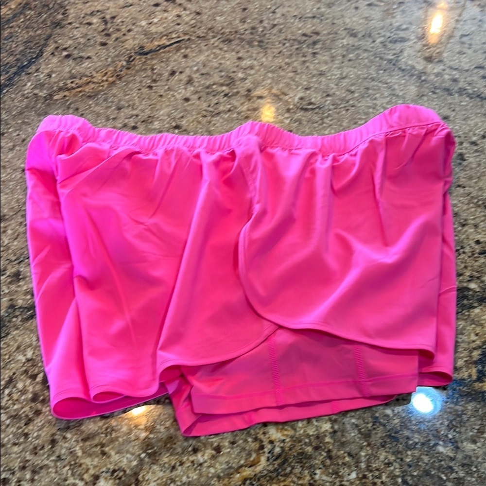 New Balance | Hot Pink Athletic Shorts Lightweight Performance - Picture 6 of 7